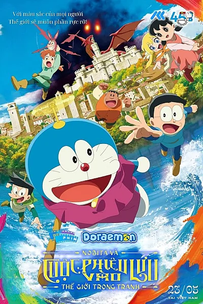 Phim Điện Ảnh Doraemon Nobita Và Cuộc Phiêu Lưu Vào Thế Giới Trong Tranh - Doraemon The Movie Nobita Art World Tales 2025